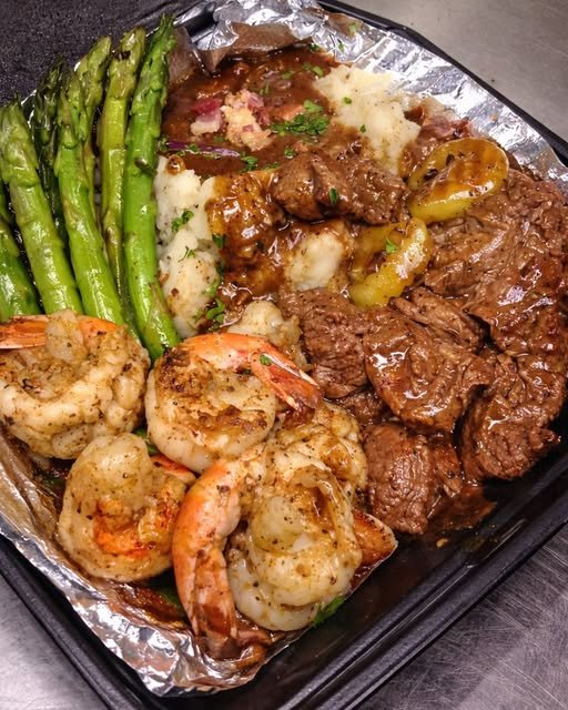 Savory Steak Tips & Buttery Shrimp Surf & Turf