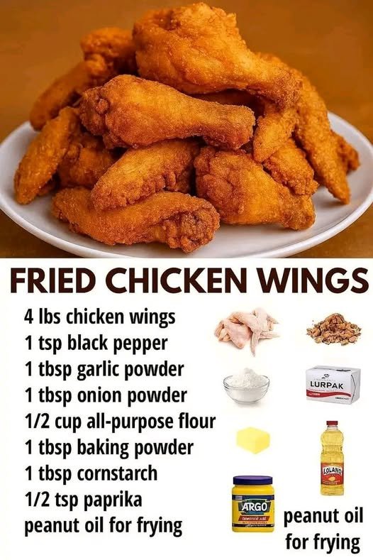 Extra Crispy Fried Chicken Wings
