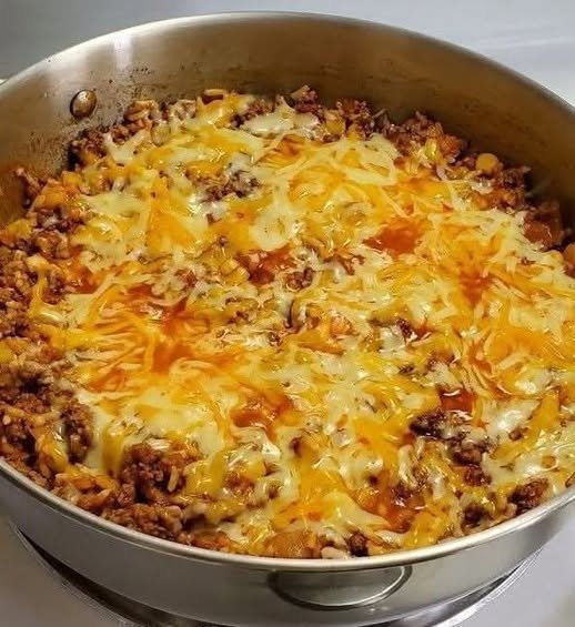Easy One Pot Mexican Rice Casserole